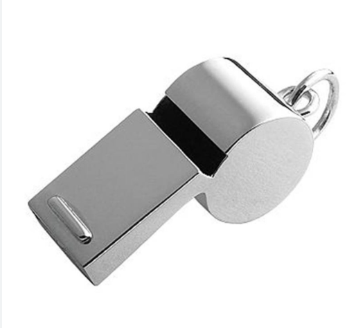 Steel Sports Whistle