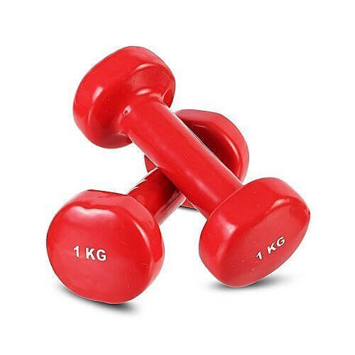 Adjustable 1-kg Vinyl Dumbbells Pakistan