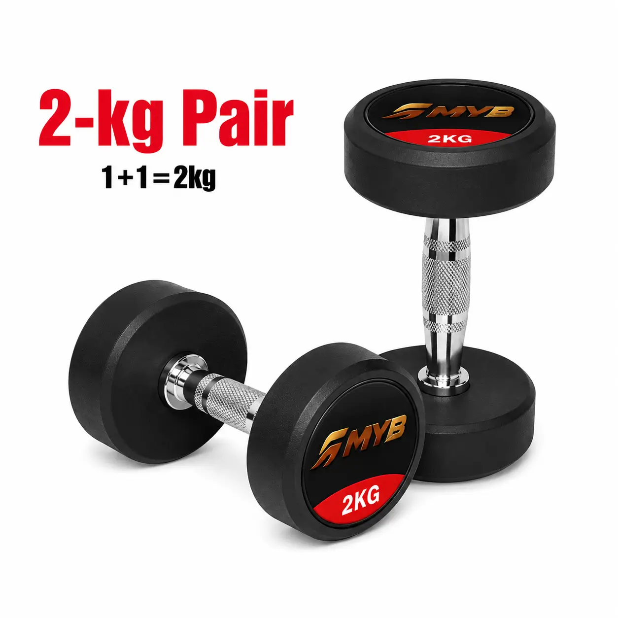 2 KG Dumbbell Pair