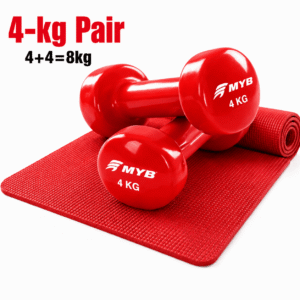 Adjustable 4-kg Vinyl Dumbbells Pakistan