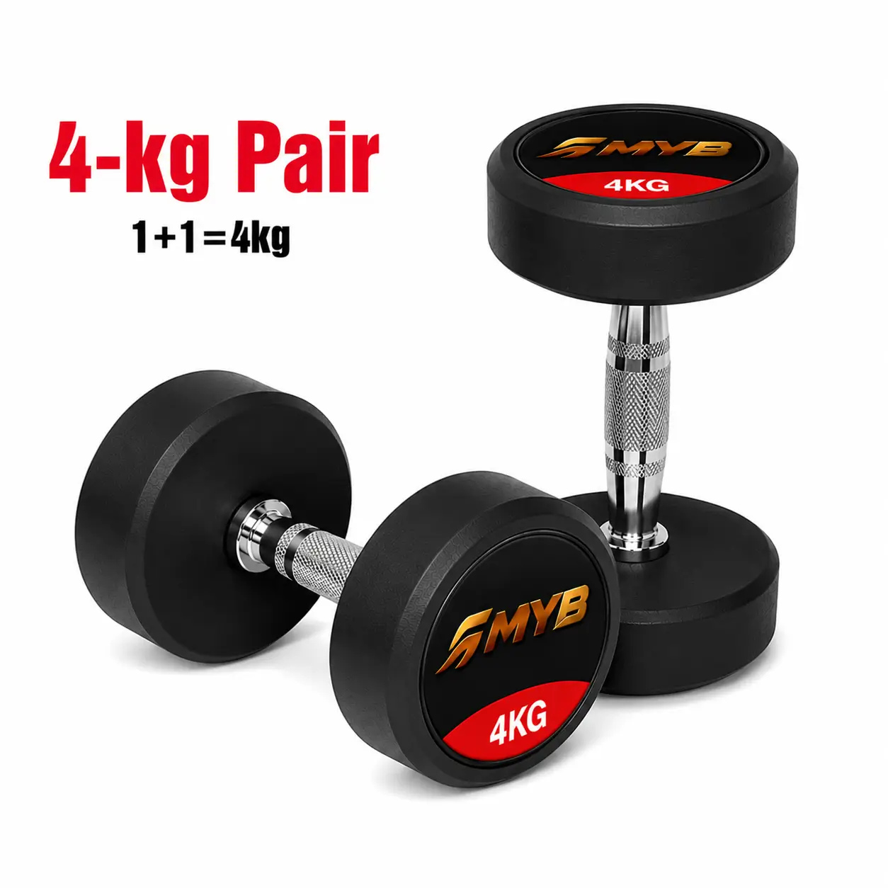 4 KG Dumbbell Pair