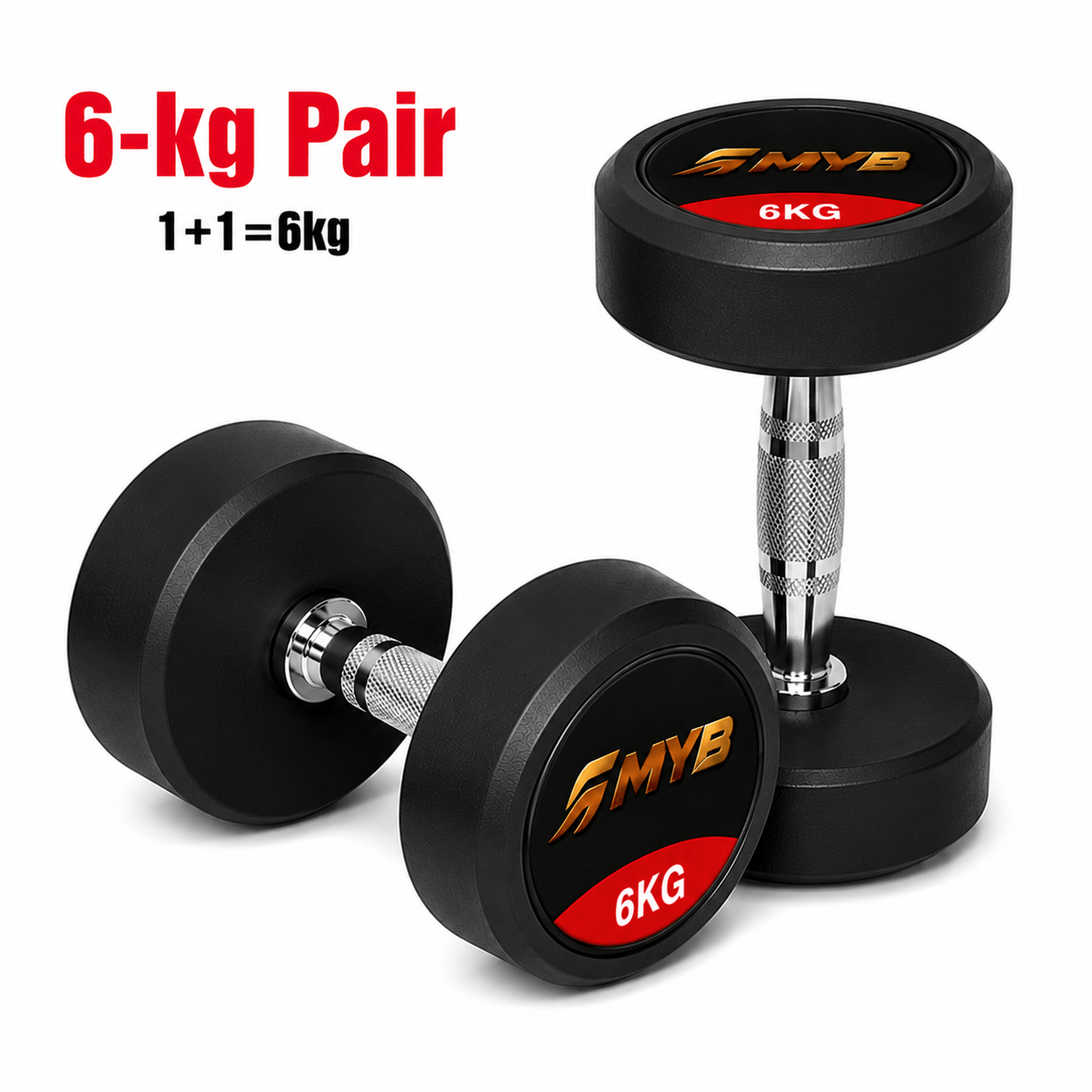 6 KG Dumbbell Pair