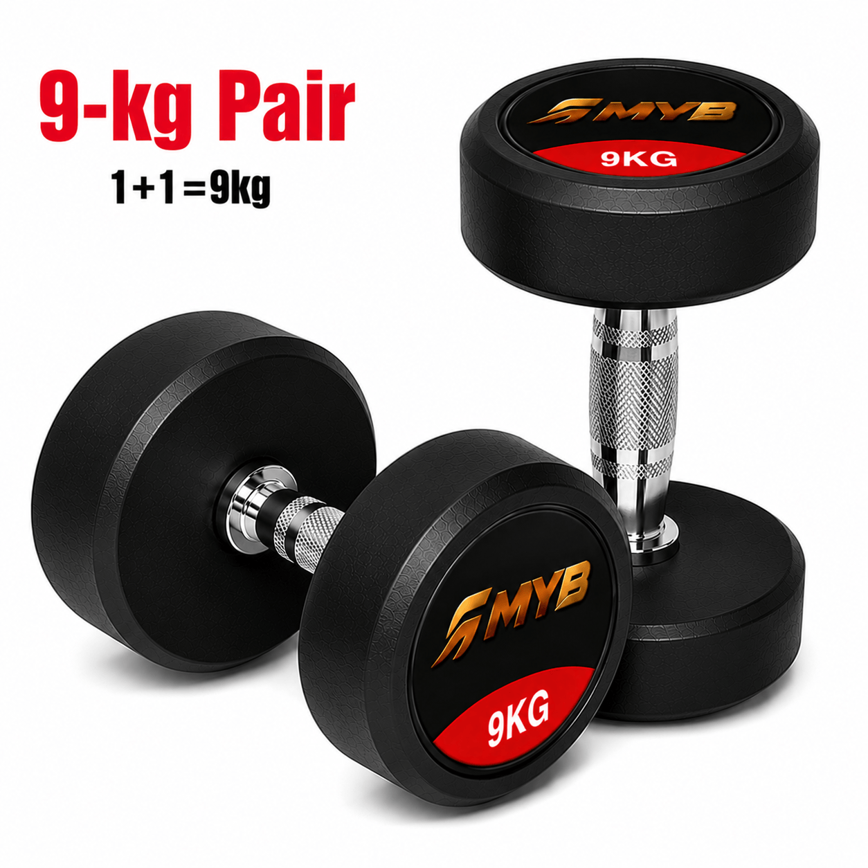 9 KG Dumbbell Pair